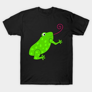 Frosch beim Jagen T-Shirt